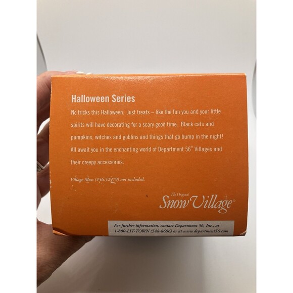 Department 56 Snow Village Halloween Dr. Lunatic The Mad Scientist Figure - Picture 3 of 6